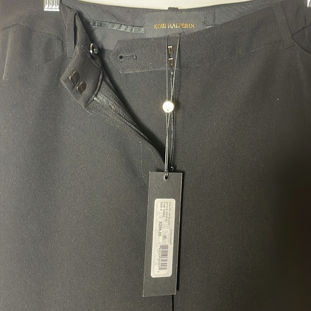 Kobi Halperin Ryan Twill Trousers in black NWT - Picture 12 of 16